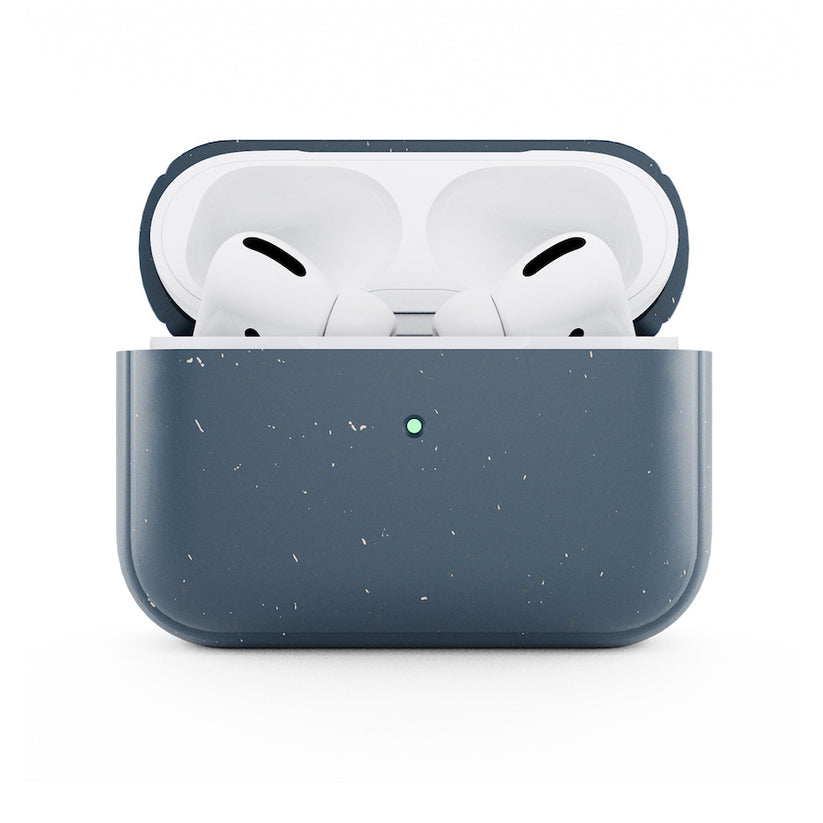 Woodcessories AirPods Bio Case Antimicrobial AirPods Pro - Navy Blue