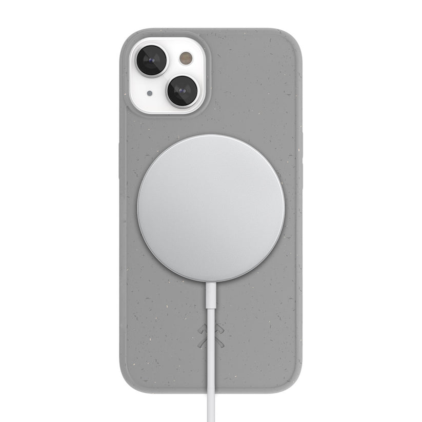Woodcessories Bio Case Antimicrobial MagSafe iPhone 13 Mini - Grey