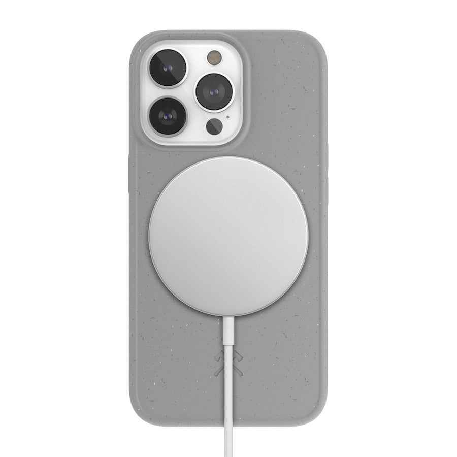 Woodcessories Bio Case Antimicrobial MagSafe iPhone 13 Pro Max - Grey