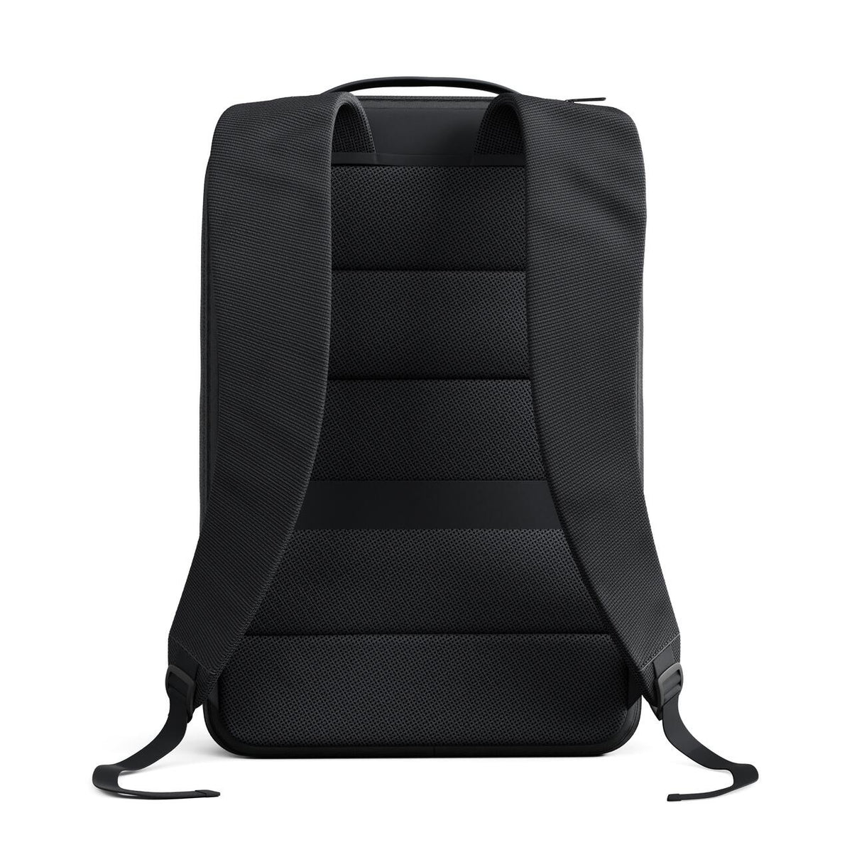 Batoh NextOne Getaway pre notebook do 16″, 20 l – čierny – pohľad zozadu