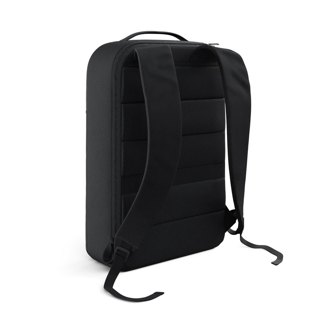 Batoh NextOne Getaway pre notebook do 16″, 20 l – čierny – zadný pohľad zboku