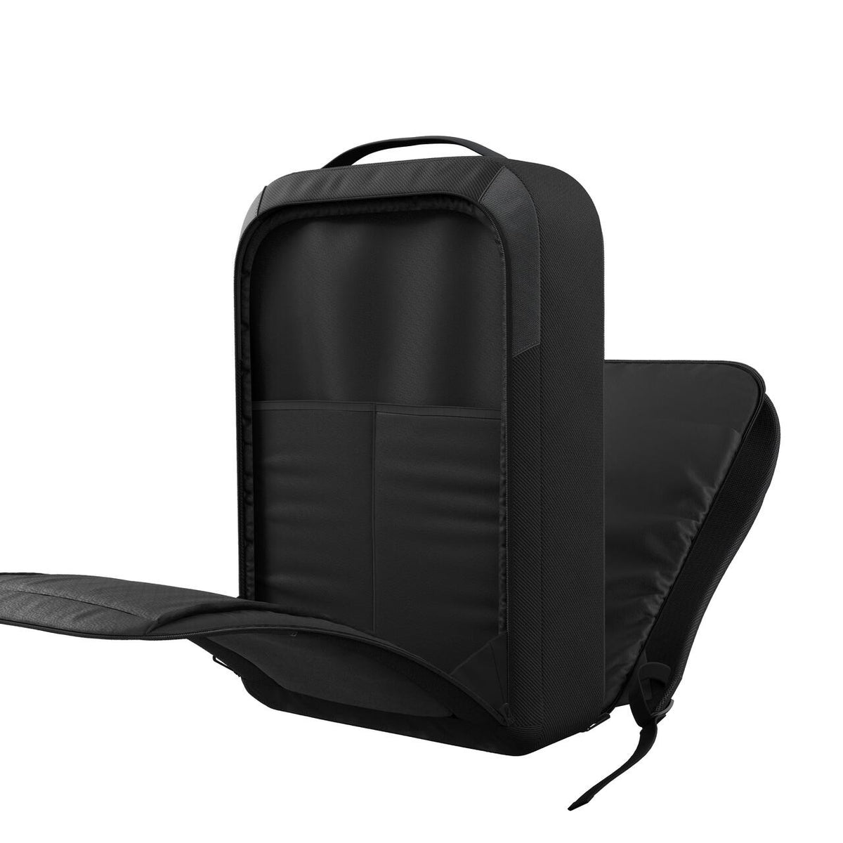 Batoh NextOne Getaway pre notebook do 16″, 20 l – čierny – detail priehradiek