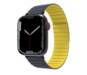 JCPal FlexForm Náramok pre Apple Watch - Gray/Yellow (38/40/41mm)