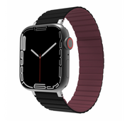 JCPal FlexForm Náramok pre Apple Watch - Black/Red (38/40/41mm)