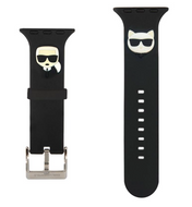 Karl Lagerfeld Choupette Head Apple Watch Band 42/44/45mm - Black