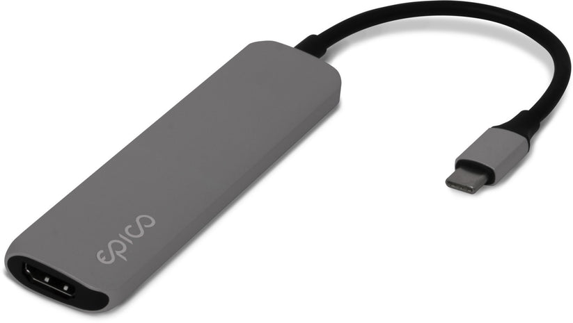 EPICO USB Type-C Hub Multi-Port 4k HDMI - space grey/black