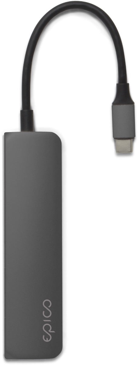 EPICO USB Type-C Hub Multi-Port 4k HDMI - space grey/black
