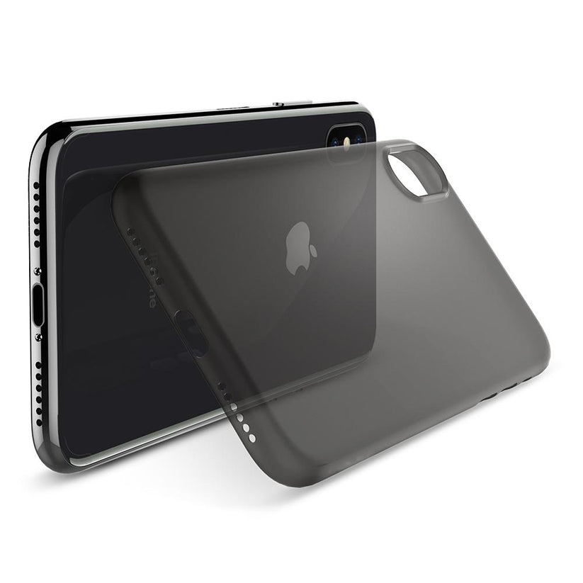 Spigen Air Skin, black - iPhone X