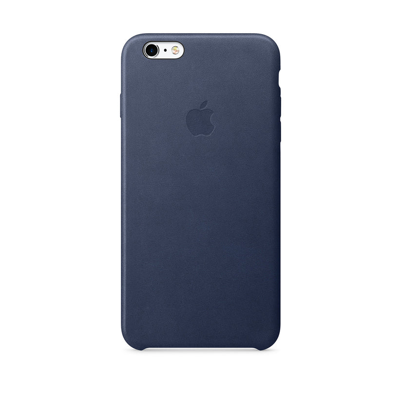 Apple - kožený kryt pre iPhone 6s Plus - tmavo modrý