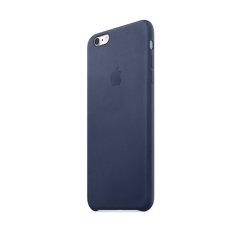 Apple - kožený kryt pre iPhone 6s Plus - tmavo modrý