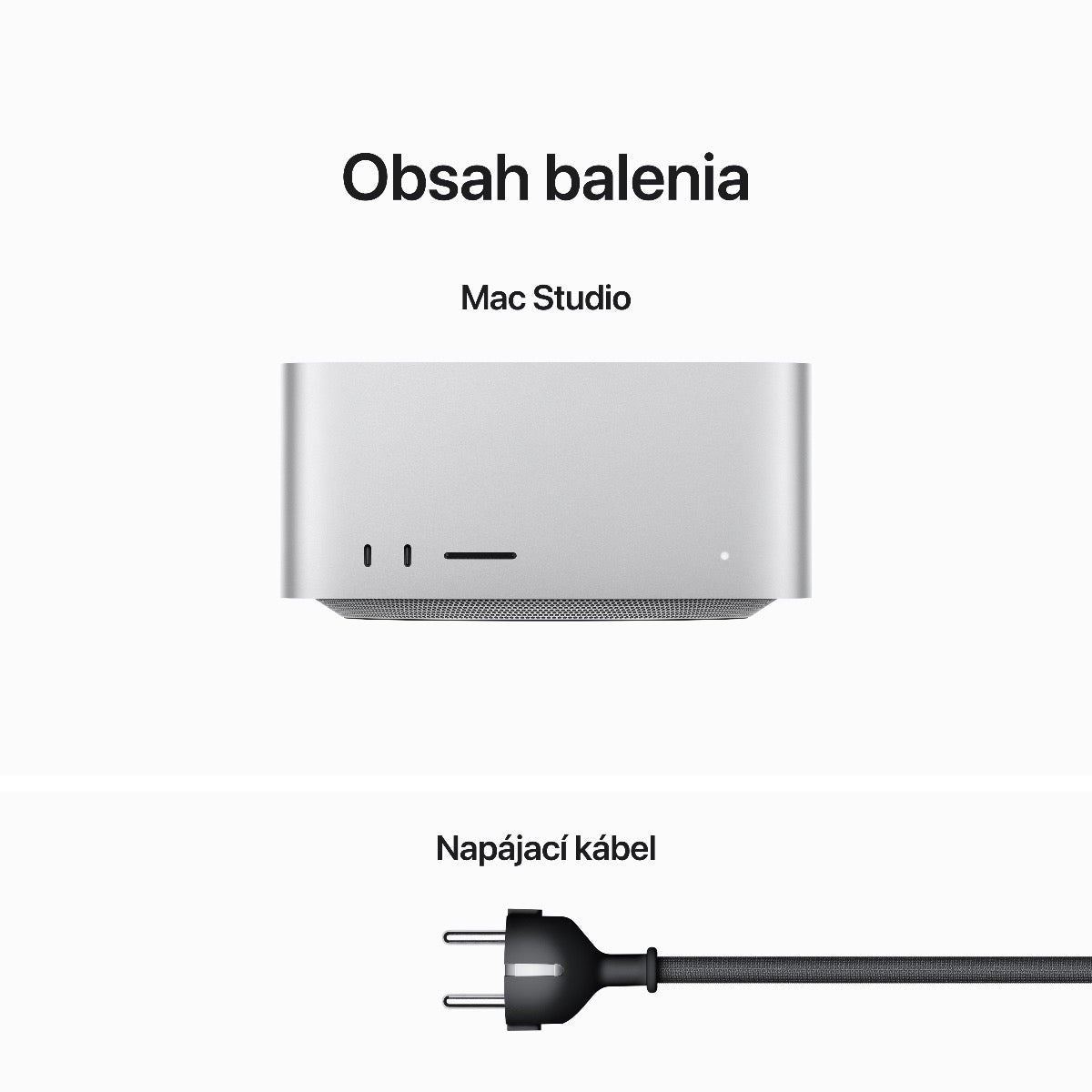 Mac Studio: Apple M2 Max čip s 12jadrovým CPU, 30jadrovým