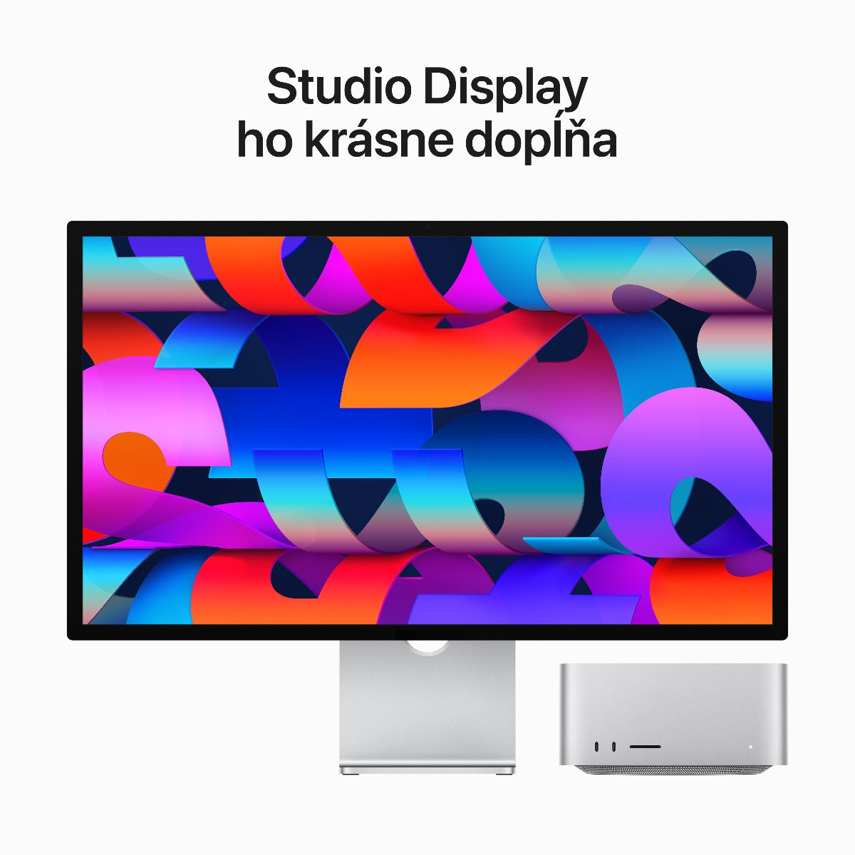 Mac Studio: Apple M2 Ultra čip s 24jadrovým CPU, 60jadrovým GPU, 64GB, 1TB SSD