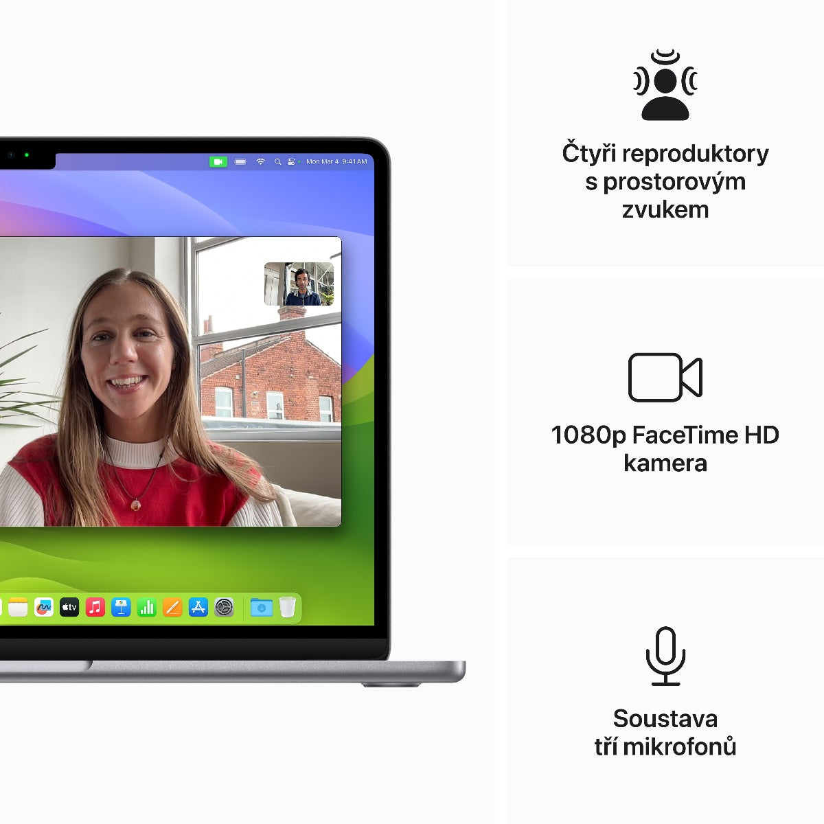 13-inch MacBook Air: Apple M3 chip with 8-core CPU and 10-core GPU, 16GB, 512GB SSD - Space Grey