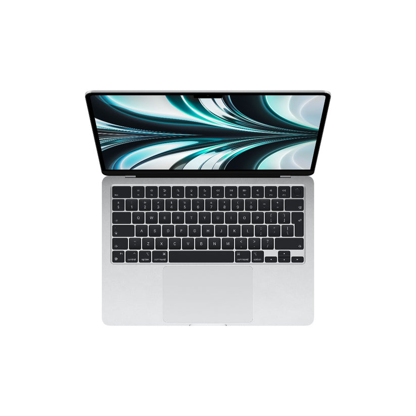 MacBook Air 13", Apple M2 8jádrové CPU, 8jádrové GPU, 8GB, 256GB SSD, CZ - stříbrný