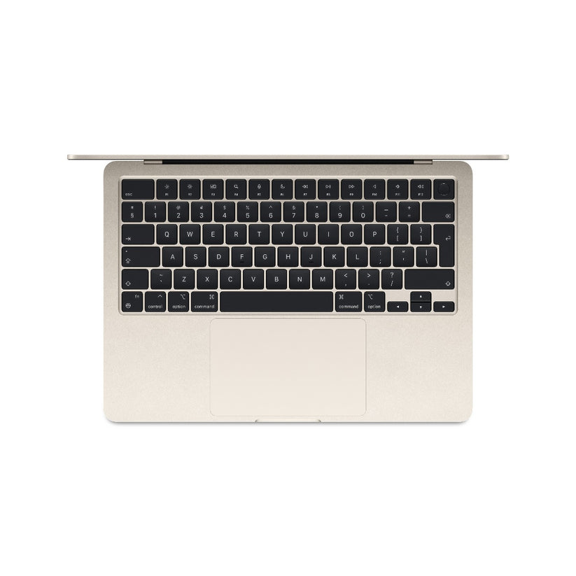 13-palcový MacBook Air: Apple M3 čip s 8jadrovým CPU a 8jadrovým GPU, 16GB RAM, 256GB SSD - hviezdne biely
