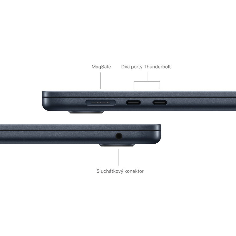 15-inch MacBook Air: Apple M3 chip with 8-core CPU and 10-core GPU, 16GB, 512GB SSD - Midnight