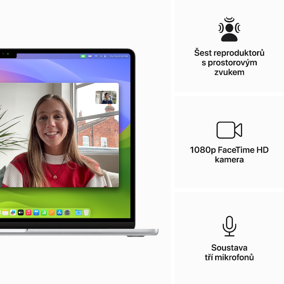 15-inch MacBook Air: Apple M3 chip with 8-core CPU and 10-core GPU, 16GB, 512GB SSD - Silver