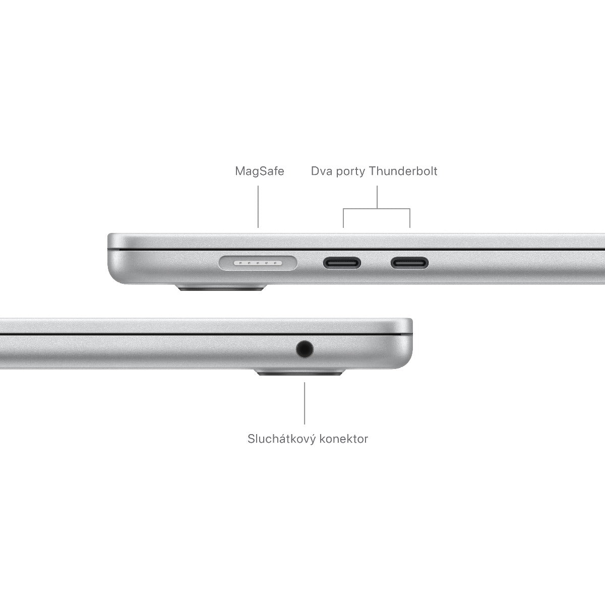 15-inch MacBook Air: Apple M3 chip with 8-core CPU and 10-core GPU, 16GB, 512GB SSD - Silver