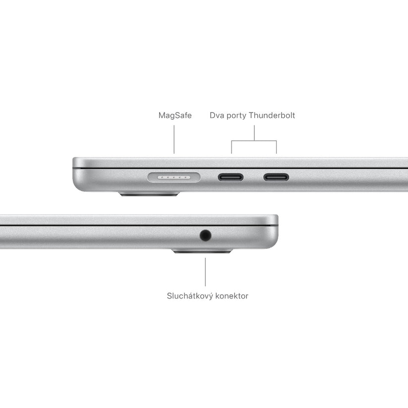 15-inch MacBook Air: Apple M3 chip with 8-core CPU and 10-core GPU, 16GB, 512GB SSD - Silver