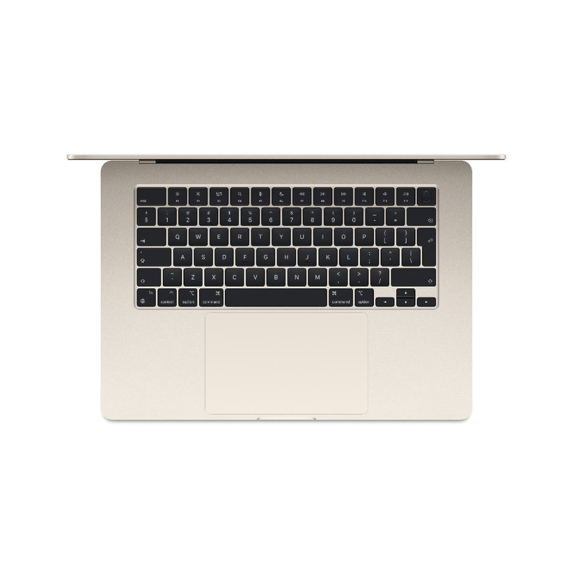 15-palcový MacBook Air: Apple M3 čip s 8jadrovým CPU a 10jadrovým GPU, 16GB RAM, 512GB SSD - Hviezdne biela