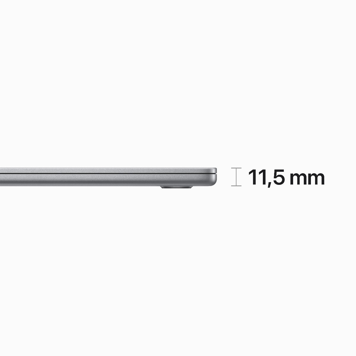 15-palcový MacBook Air: Apple M2 čip s 8jadrovým CPU a 10jadrovým GPU, 8GB, 512GB - Space Grey