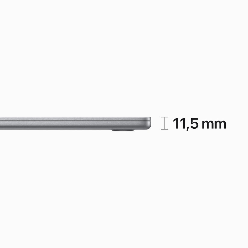 15-palcový MacBook Air: Apple M2 čip s 8jadrovým CPU a 10jadrovým GPU, 8GB, 512GB - Space Grey