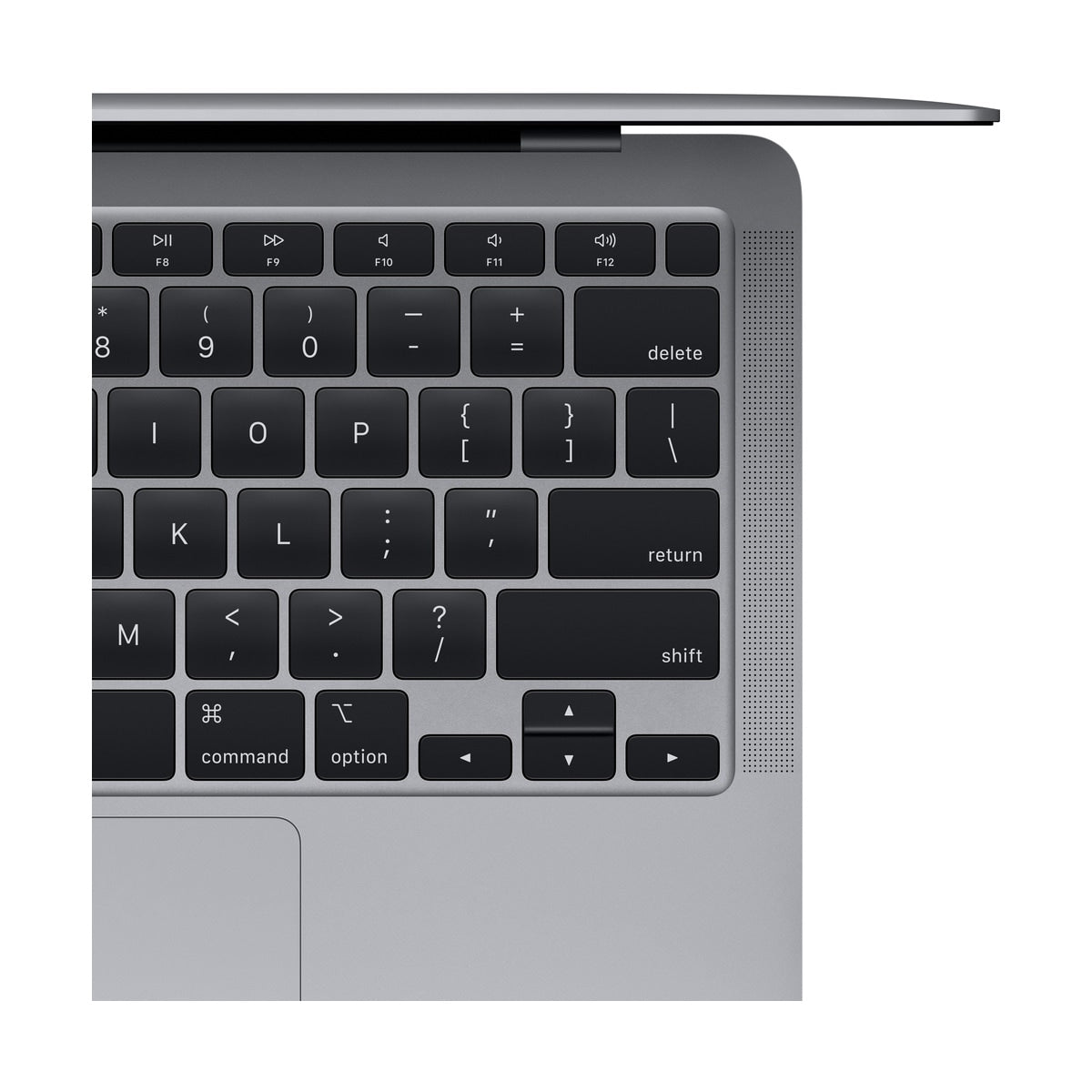 Apple MBA 13.3 Space Grey/8C CPU/7C GPU/8GB RAM/256GB - Klávesnica - Medzinárodná angličtina