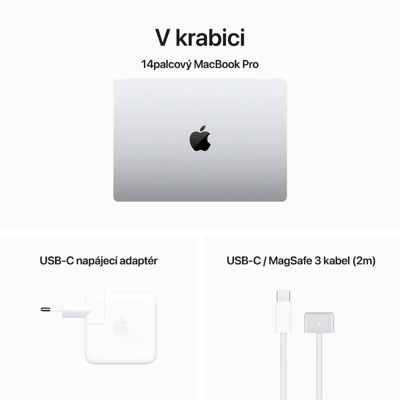 14-inch MacBook Pro: Apple M3 chip with 8_core CPU and 10_core GPU, 1TB SSD - Silver