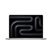 14-palcový MacBook Pro: Apple M3 čip s 8 jadrovým CPU a 10 jadrovým GPU, 16GB jednotnej pamäte, 512GB SSD - strieborný