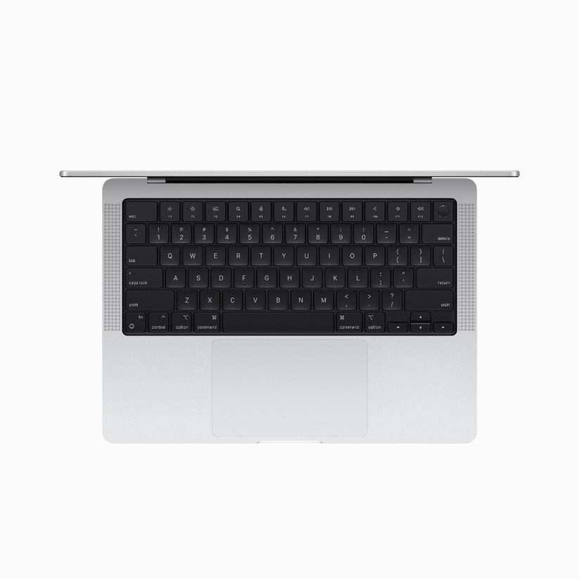 14-palcový MacBook Pro: Apple M3 čip s 8 jadrovým CPU a 10 jadrovým GPU, 16GB jednotnej pamäte, 512GB SSD - strieborný