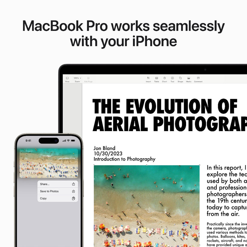 14-palcový MacBook Pro: Apple M3 čip s 8 jadrovým CPU a 10 jadrovým GPU, 16GB jednotnej pamäte, 512GB SSD - strieborný