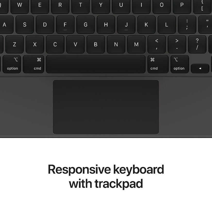Magic Keyboard for iPad Pro 12.9_inch (5th generation) - International English - Black