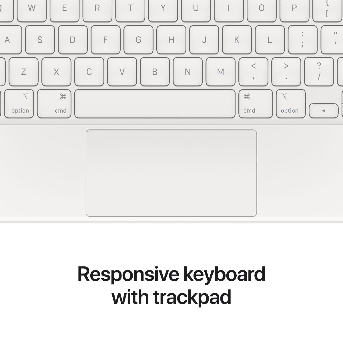Magic Keyboard for iPad Pro 12.9_inch (5th generation) - Czech - White
