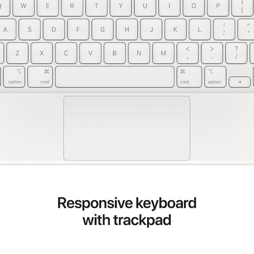 Magic Keyboard for iPad Pro 12.9_inch (5th generation) - Czech - White