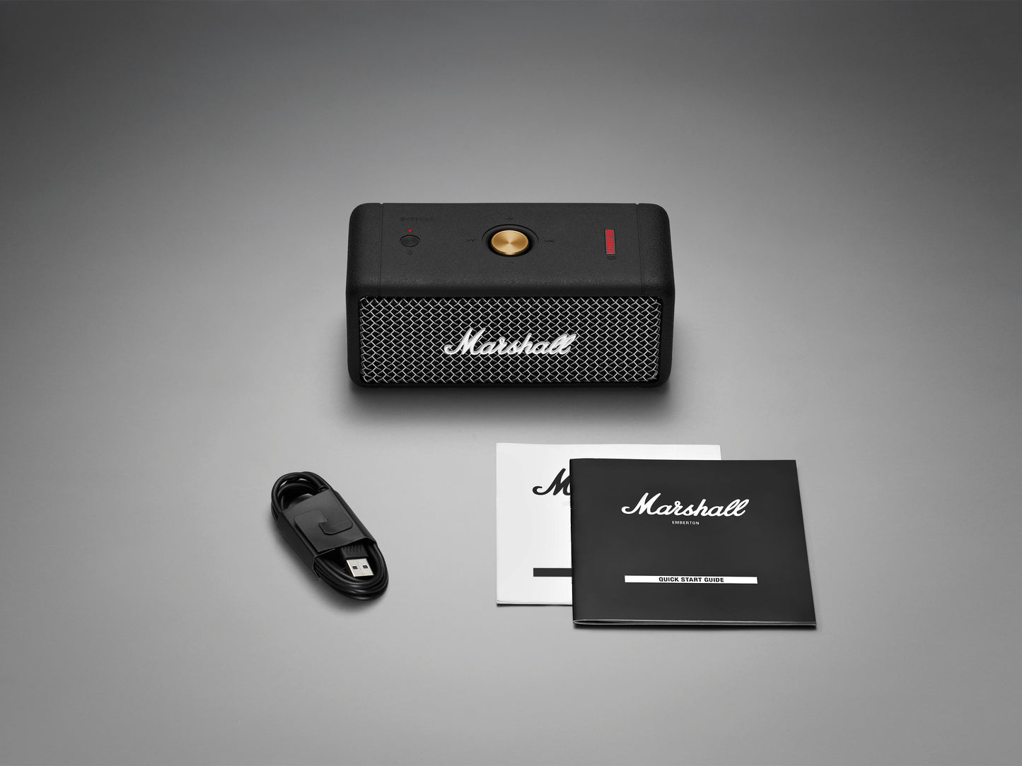 Marshall Emberton II BT - čierno strieborný reproduktor