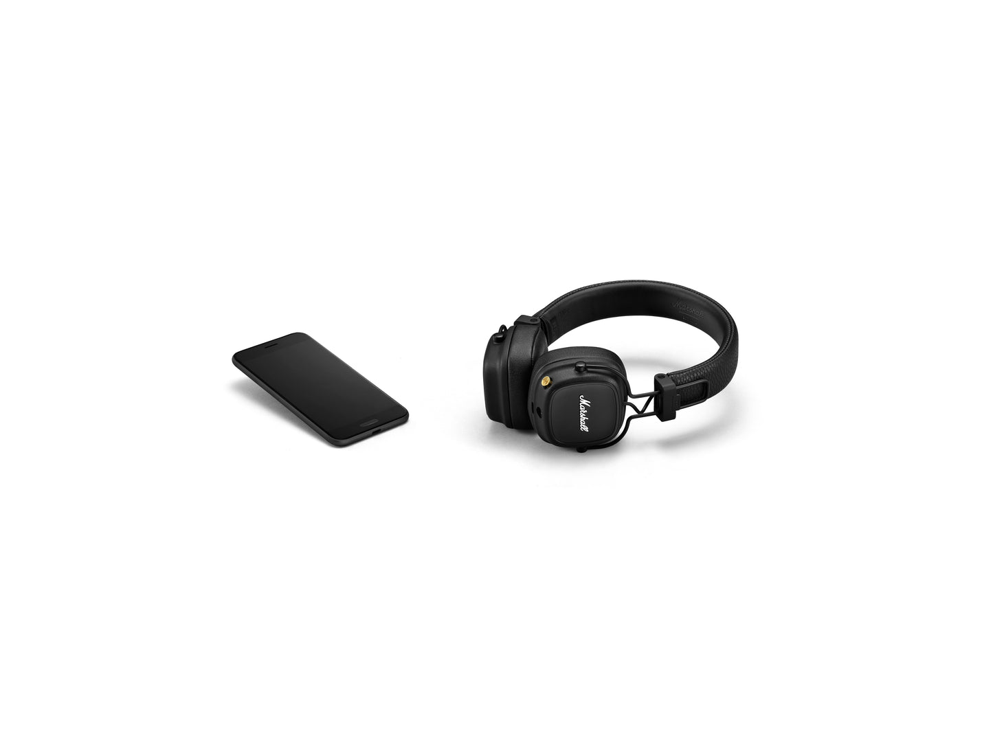 Marshall Major IV - Bluetooth Čierne slúchadlá