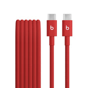 Opletený kábel Beats USB-C/USB-C 1,5 m – červený – pohľad na produkt