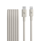 Opletený kábel Beats USB-C/Lightning 1,5 m – béžový – pohľad na produkt