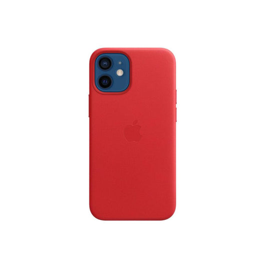 Apple iPhone 12 mini Leather Case with MagSafe - (PRODUCT)RED