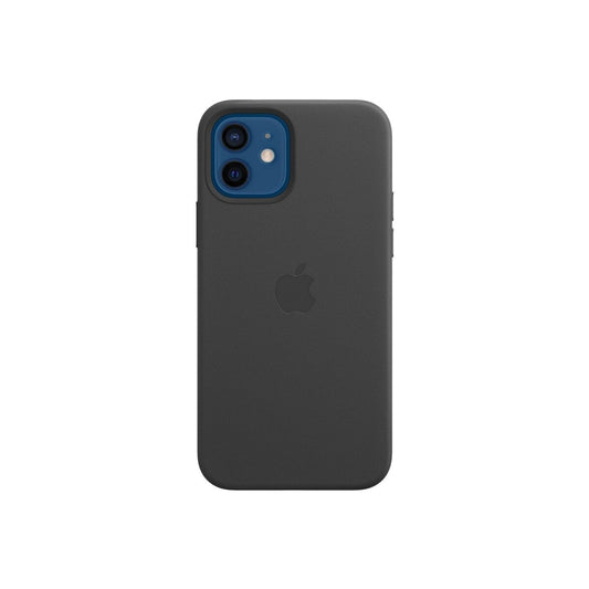 Apple iPhone 12/12 Pro Leather Case with MagSafe - Black