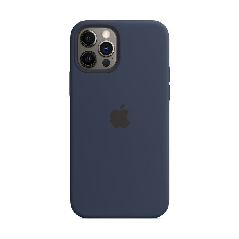 iPhone 12 | 12 Pro Silicone Case with MagSafe - Deep Navy