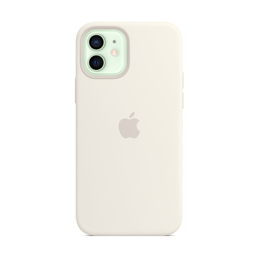 iPhone 12 | 12 Pro Silicone Case with MagSafe - White