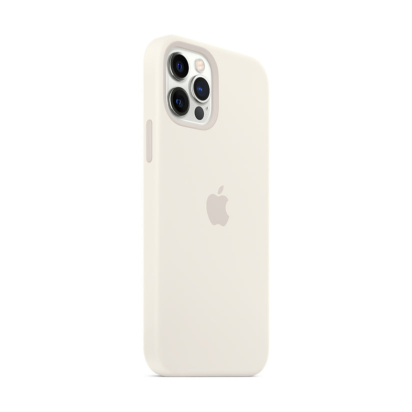 iPhone 12 | 12 Pro Silicone Case with MagSafe - White