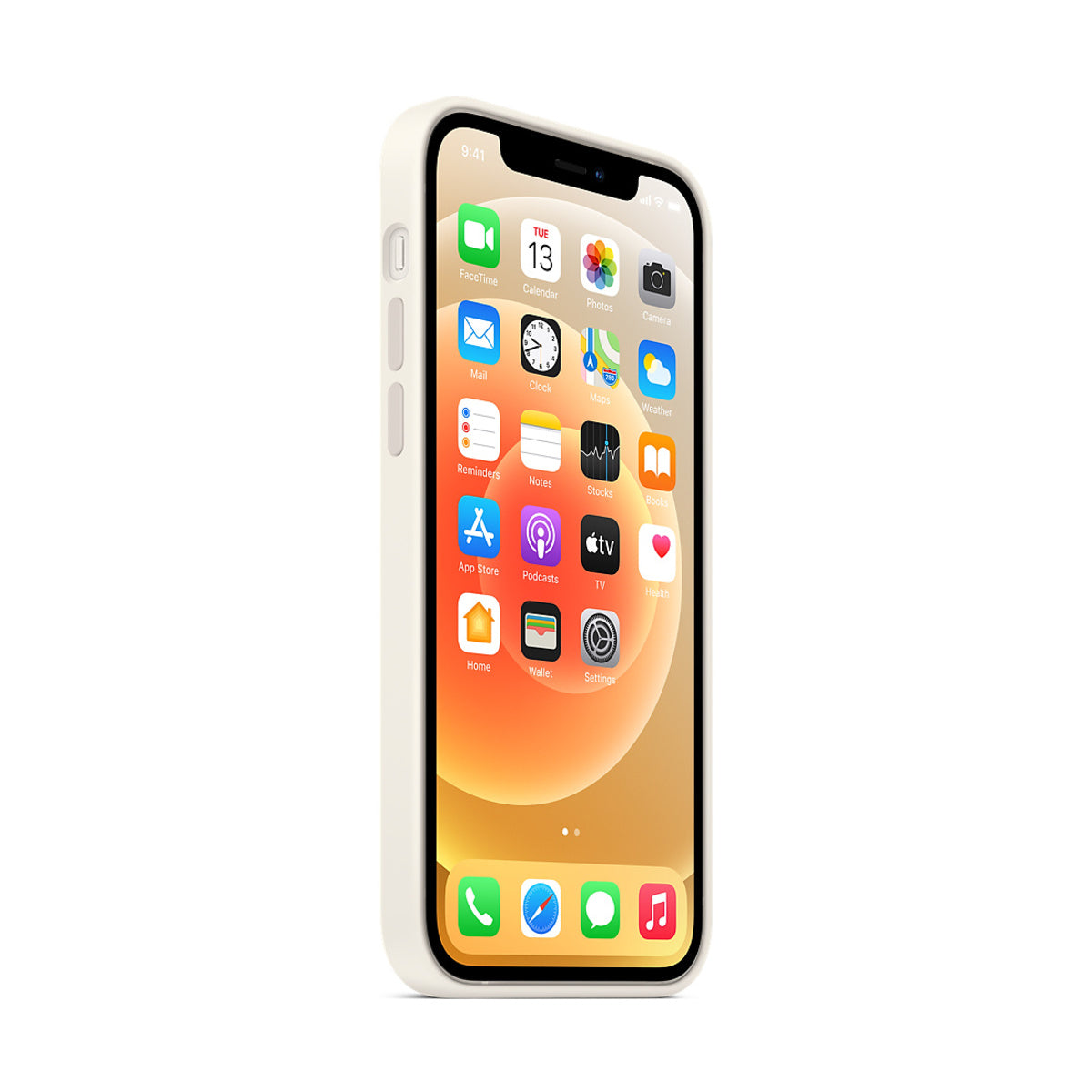 iPhone 12 | 12 Pro Silicone Case with MagSafe - White