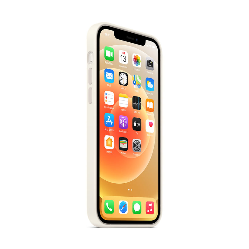 iPhone 12 | 12 Pro Silicone Case with MagSafe - White