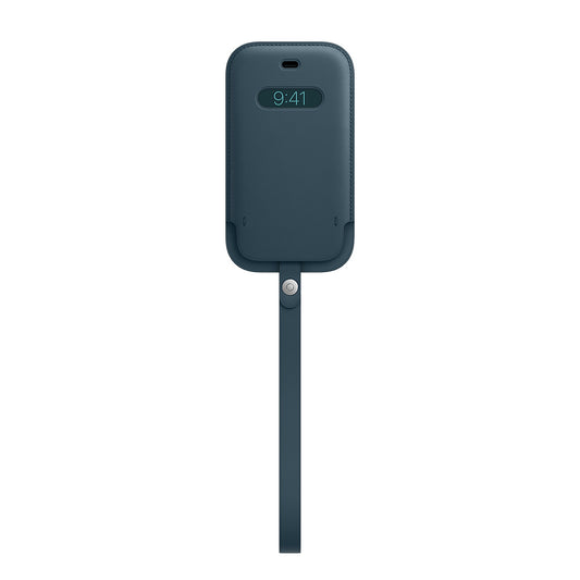 Apple iPhone 12 mini Leather Sleeve with MagSafe - Baltic Blue (Seasonal Nov 2020)