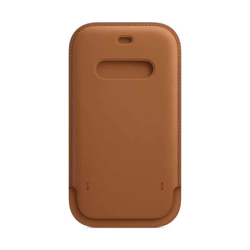 Apple iPhone 12|12 Pro Leather Sleeve with MagSafe - Saddle Brown
