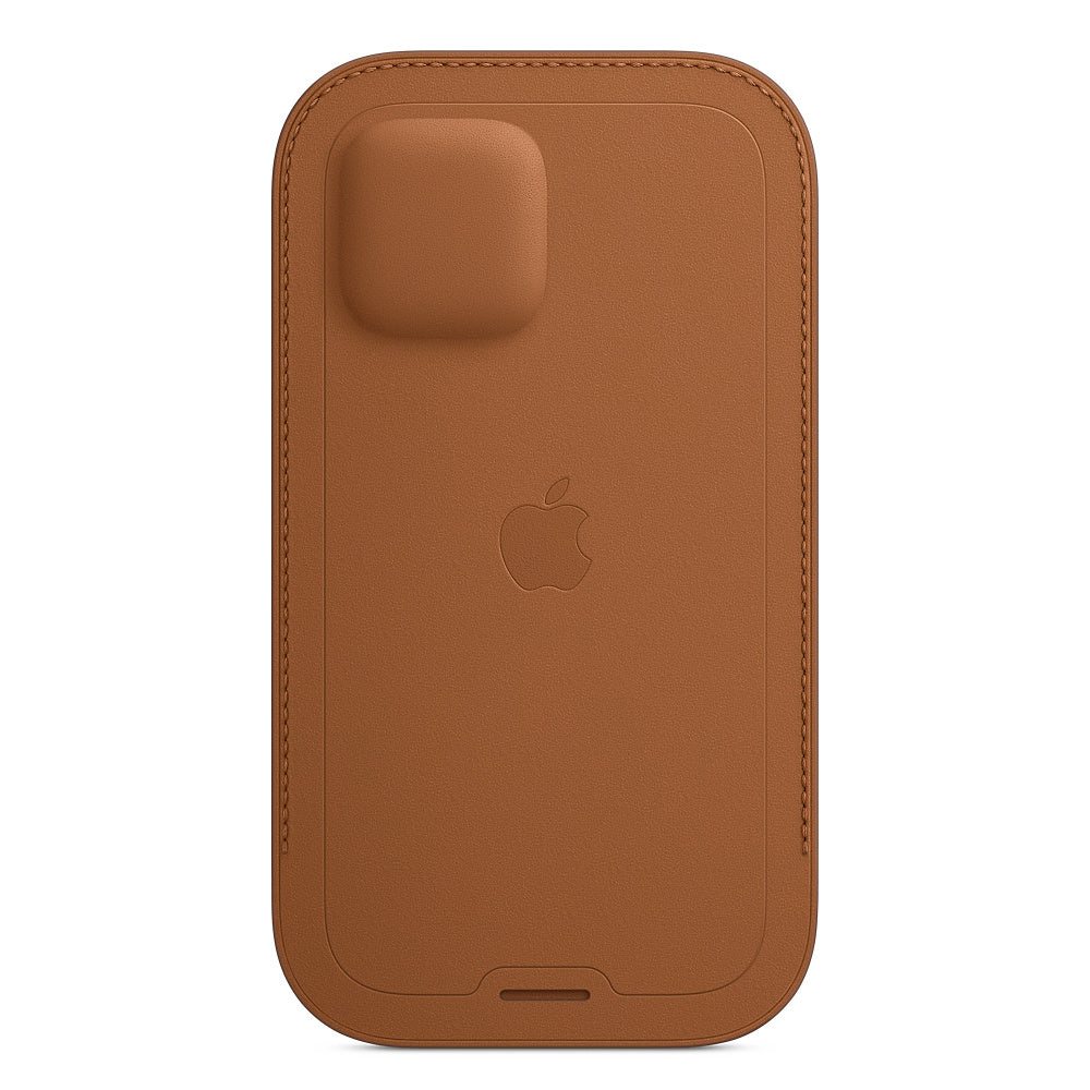 Apple iPhone 12|12 Pro Leather Sleeve with MagSafe - Saddle Brown