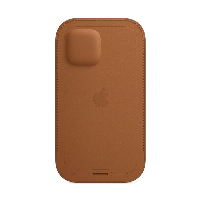 Apple iPhone 12|12 Pro Leather Sleeve with MagSafe - Saddle Brown