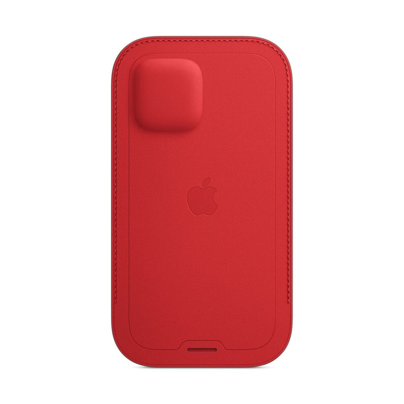 Apple iPhone 12|12 Pro Leather Sleeve with MagSafe - (PRODUCT)RED